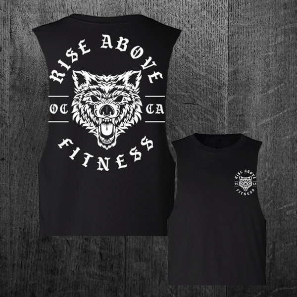 "HUNTER" Women's Custom Cut Crop Muscle Tee