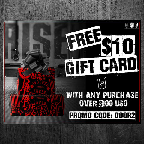 FREE $10 GIFT CARD