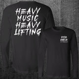 "HEAVY MUSIC" Long Sleeve Tee
