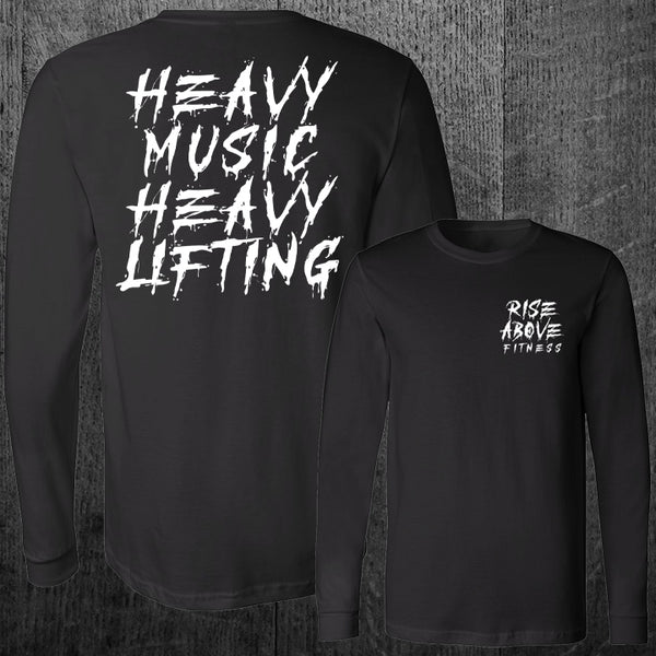 "HEAVY MUSIC" Long Sleeve Tee