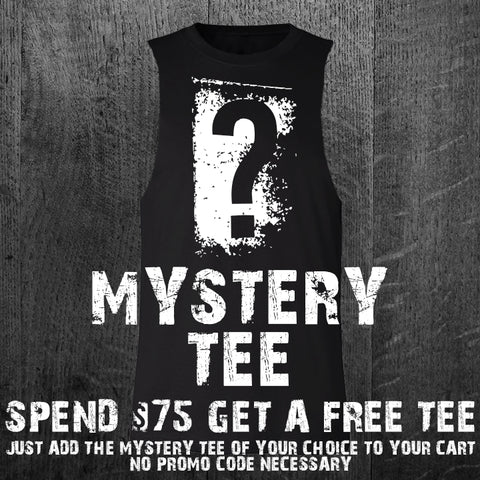 FREE MYSTERY Custom Cut Muscle Tee