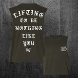 "NOTHING LIKE YOU" Women's Custom Cut Crop Muscle Tee