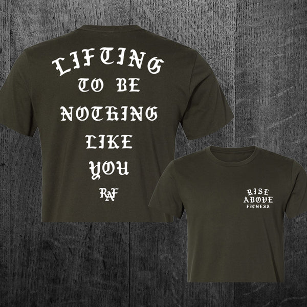 "NOTHING LIKE YOU" Women's Custom Cut Crop Tee