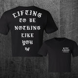 "NOTHING LIKE YOU" Women's Custom Cut Crop Tee