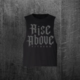 "RAF IS METAL" Women's Custom Cut Crop Muscle Tee