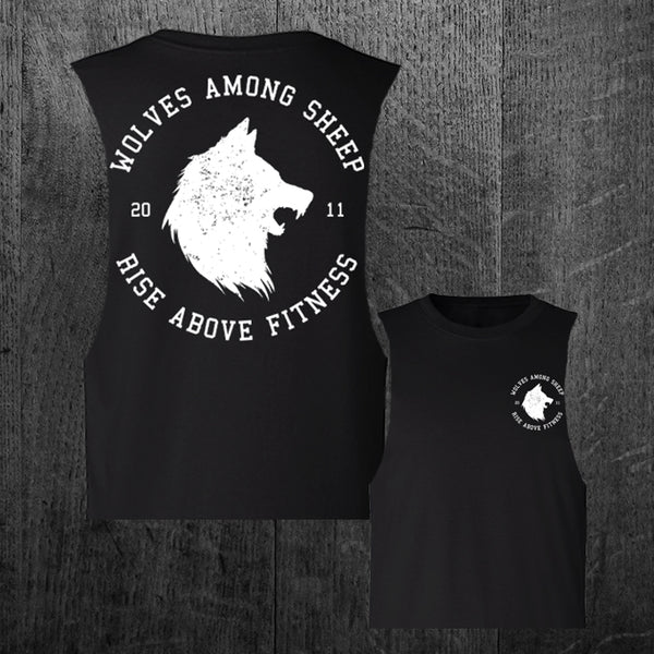 "WOLVES SINCE 2011" Women's Custom Cut Crop Muscle Tee