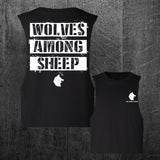 "WOLF PACK" Women's Custom Cut Crop Muscle Tee