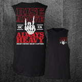 "ALWAYS HEAVY" Custom Cut Muscle Tee