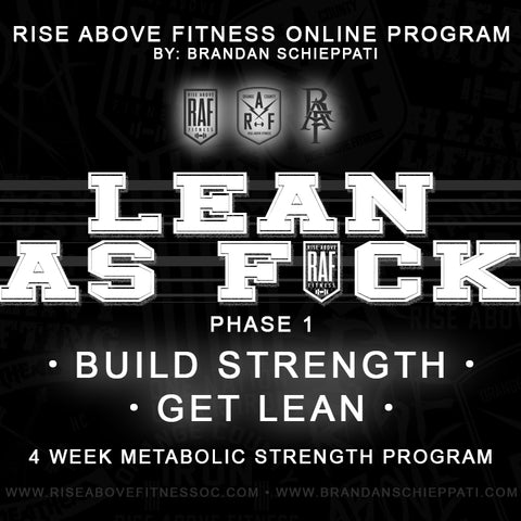 "LEAN AS FCK" Online Program