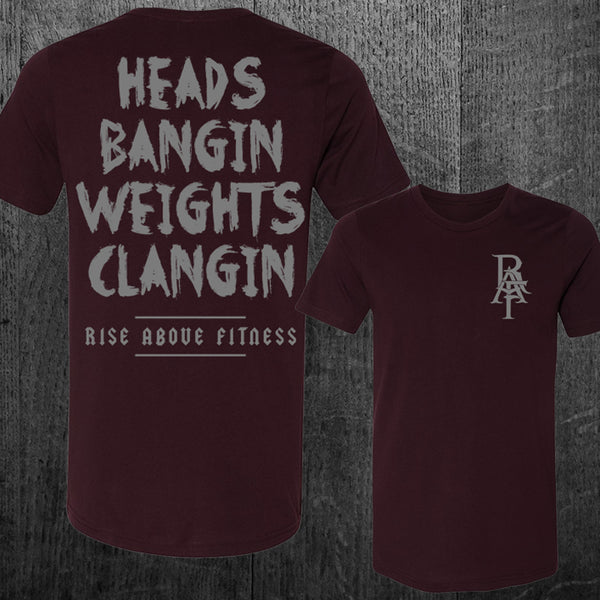 "HEADS BANGIN" Tee