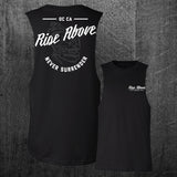 "NEVER SURRENDER" Custom Cut Muscle Tee