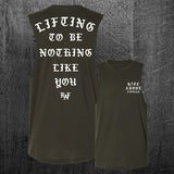 "NOTHING LIKE YOU" Custom Cut Muscle Tee