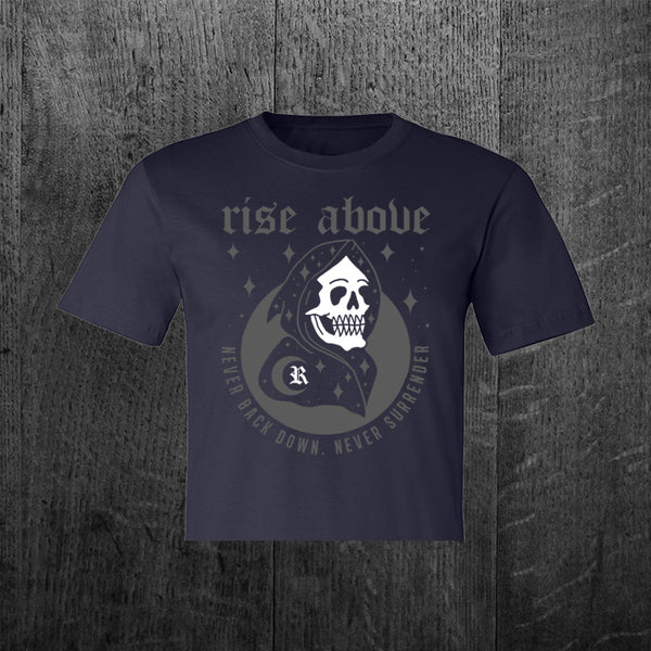 "REAPER" Women's Custom Cut Crop Tee