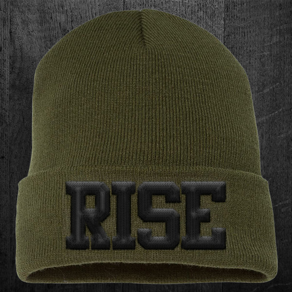 "RISE" Flip Beanie