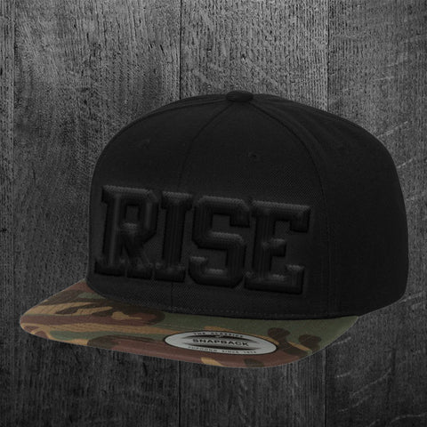 "RISE" Snapback Hat