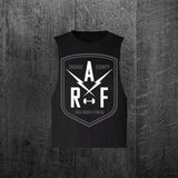 "RAF SHIELD" Women's Custom Cut Crop Muscle Tee