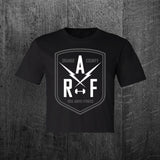 "RAF SHIELD" Women's Custom Cut Crop Tee