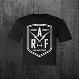 "RAF SHIELD" Women's Custom Cut Crop Tee